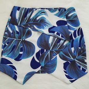 Tropical Print Skirt
